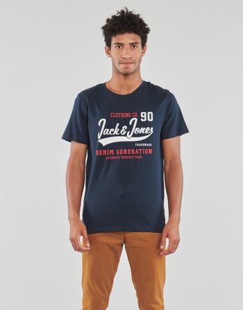 Jack & Jones JJELOGO TEE SS O-NECK 2 COL