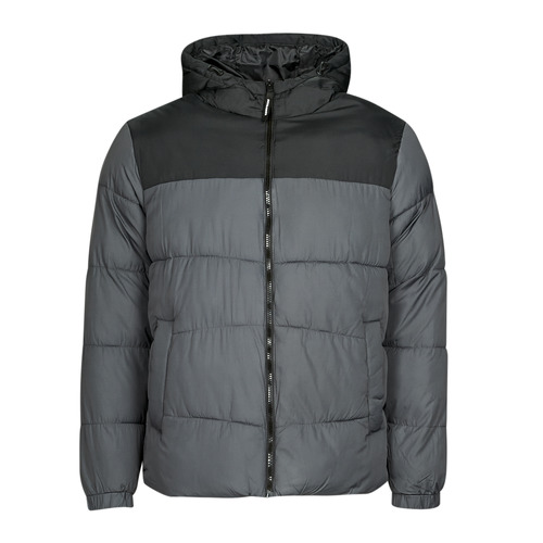 Textiel Heren Dons gevoerde jassen Jack & Jones JJCHILI PUFFER HOOD Grijs