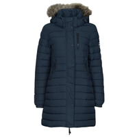 Textiel Dames Dons gevoerde jassen Superdry SUPER FUJI JACKET Eclipse / Marine