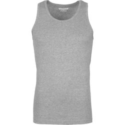 Textiel Heren T-shirts & Polo’s Garage Stretch Basic Singlet Grijs Grijs