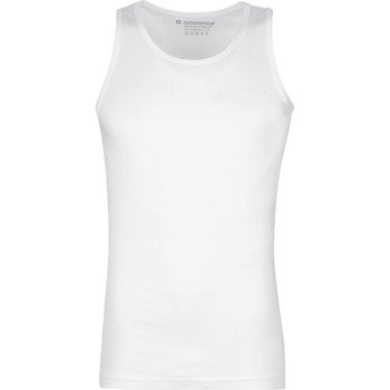 Textiel Heren T-shirts & Polo’s Garage Stretch Basic Singlet Wit Wit