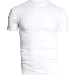 Textiel Heren T-shirts & Polo’s Garage Basic Wit O-Hals Wit