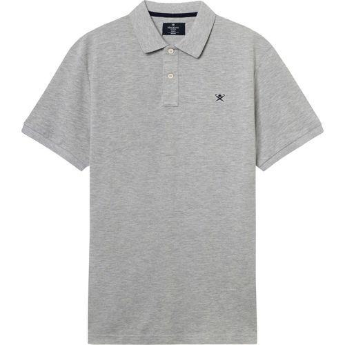 Textiel Heren T-shirts & Polo’s Hackett Polo Grijs Grijs