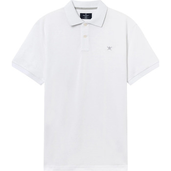 Textiel Heren T-shirts & Polo’s Hackett Polo Wit Wit