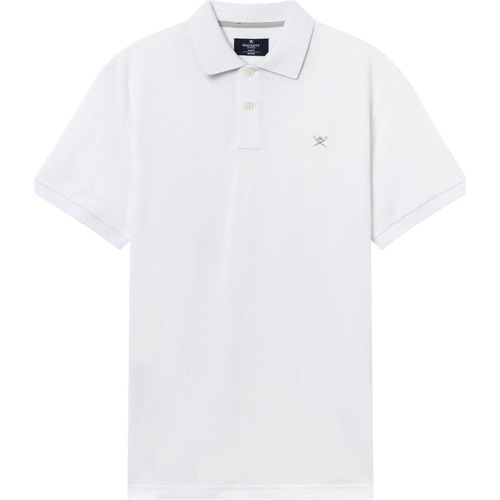 Textiel Heren T-shirts & Polo’s Hackett Polo Wit Wit