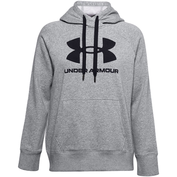 Textiel Dames Trainings jassen Under Armour Rival Fleece Logo Hoodie Grijs