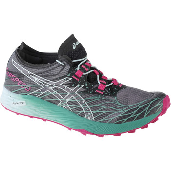 Schoenen Dames Running / trail Asics Fujispeed Zwart