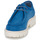 Schoenen Dames Derby Pellet RIVA Fluweel / Blauw