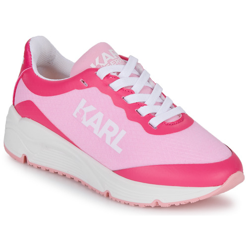 Schoenen Meisjes Lage sneakers Karl Lagerfeld Z19105-465-C Roze