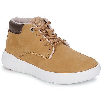 Schoenen Kinderen Laarzen Timberland SENECA BAY LEATHER CHUKKA Bruin