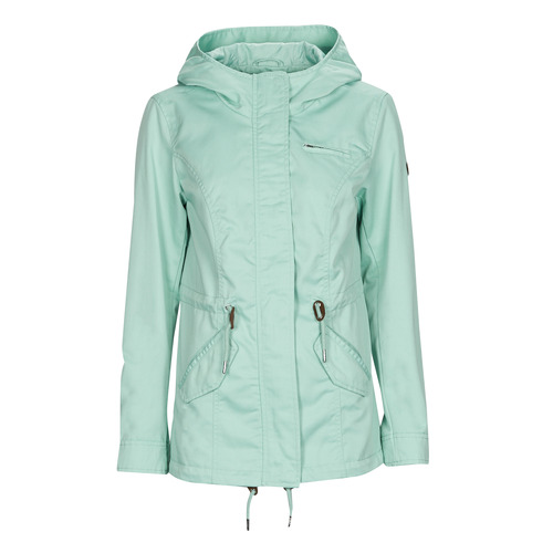 Textiel Dames Parka jassen Only ONLLORCA 2023 CANVAS PARKA CC Groen