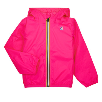 Textiel Meisjes Windjack K-Way LE VRAI 3.0 PETIT CLAUDE Roze