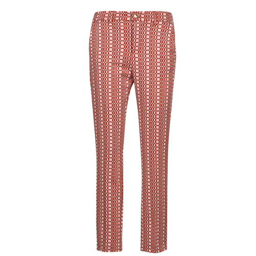 Textiel Dames 5 zakken broeken Liu Jo PANT CHINO Rood