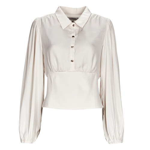 Textiel Dames Tops / Blousjes Morgan OVIVA Beige