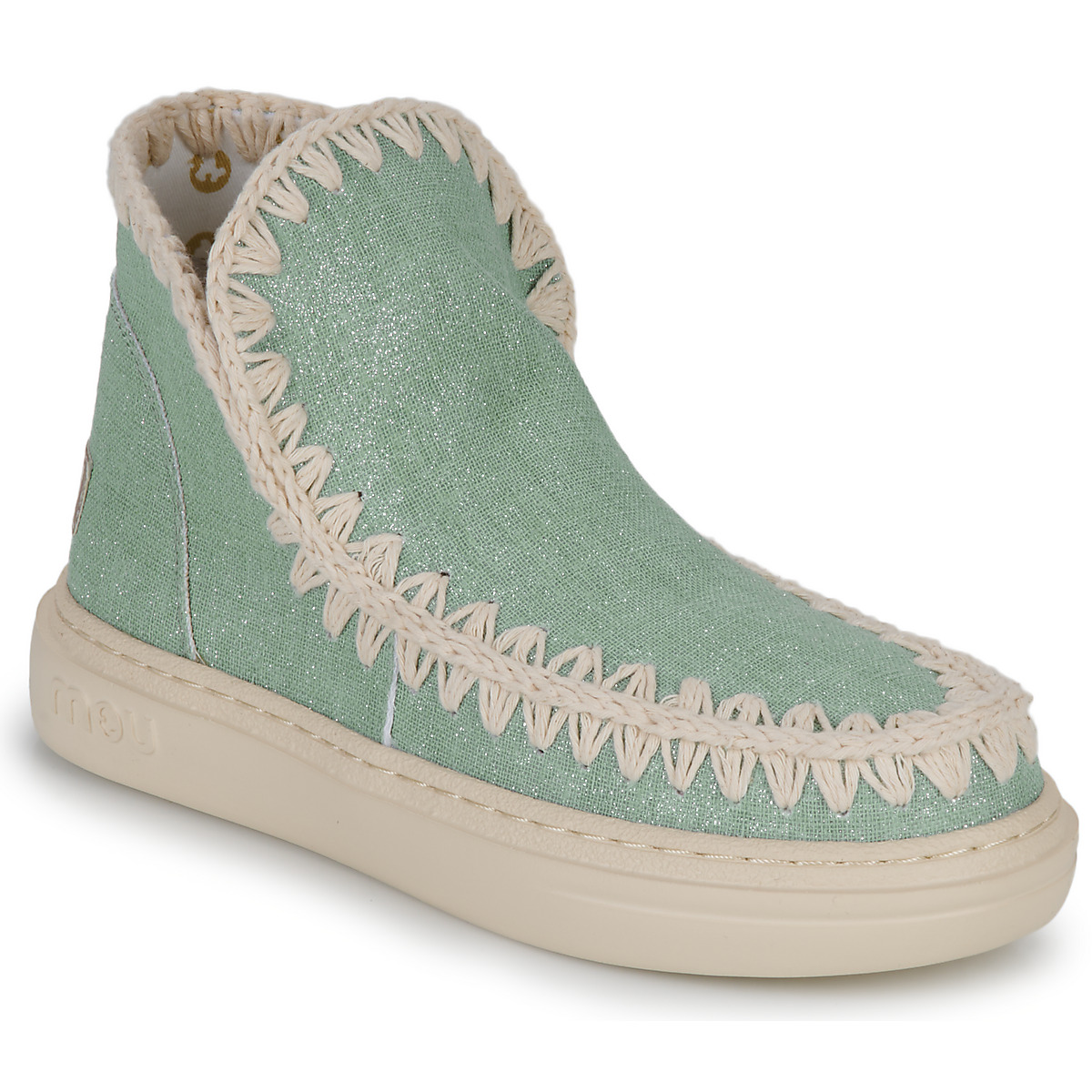 Schoenen Dames Laarzen Mou ESKIMO Groen