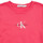 Textiel Meisjes T-shirts korte mouwen Calvin Klein Jeans MICRO MONOGRAM TOP Roze