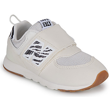 Schoenen Meisjes Lage sneakers New Balance 574 Beige / Luipaard