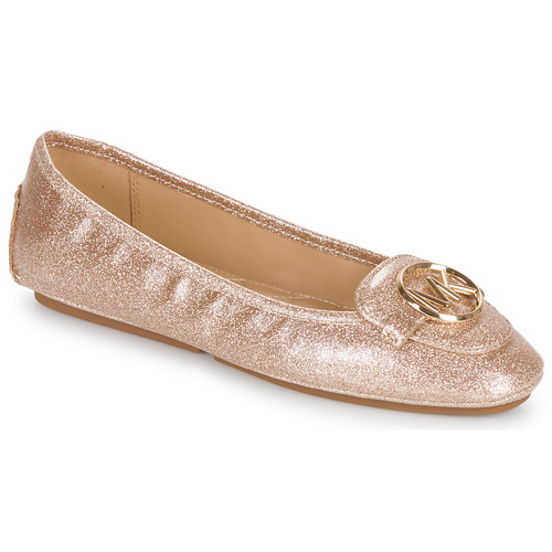 Schoenen Dames Ballerina's MICHAEL Michael Kors LILLIE MOC Goud