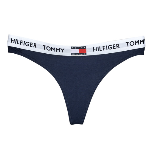 Ondergoed Dames Strings Tommy Hilfiger THONG Marine