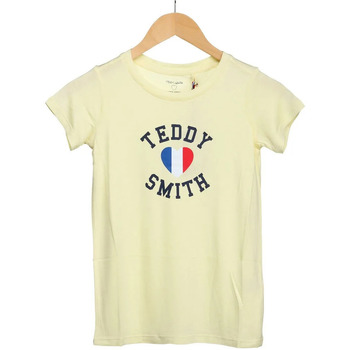 Textiel Meisjes T-shirts & Polo’s Teddy Smith  Geel