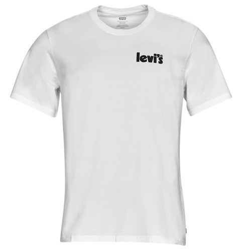 Textiel Heren T-shirts korte mouwen Levi's SS RELAXED FIT TEE Wit