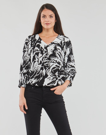 Textiel Dames Tops / Blousjes Les Petites Bombes FAIMA Zwart / Wit