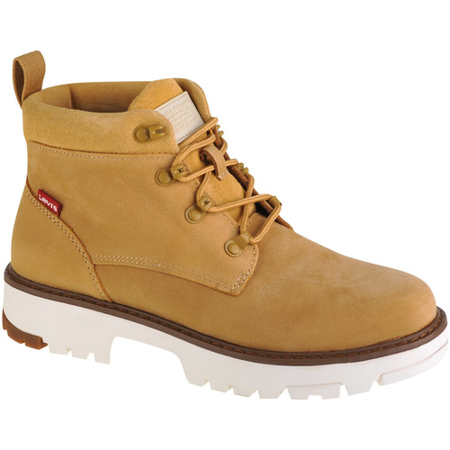 Schoenen Dames Wandelschoenen Levi's Solvi Ankle Geel