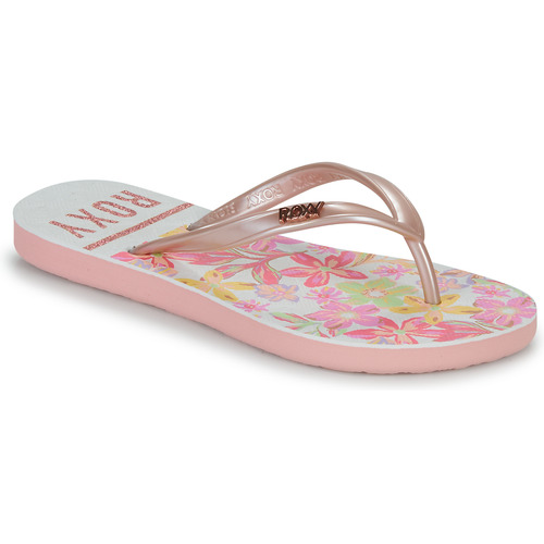 Schoenen Meisjes Teenslippers Roxy RG VIVA STAMP II Roze