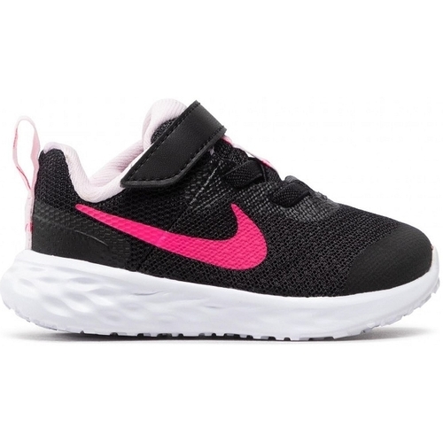 Schoenen Meisjes Sneakers Nike REVOLUTION 6 NN PS Zwart