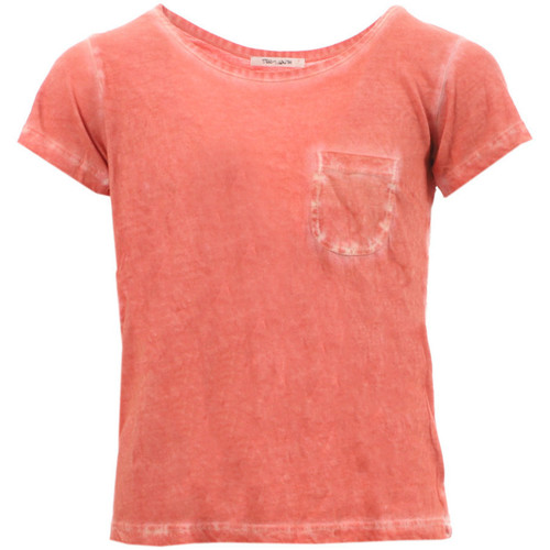 Textiel Meisjes T-shirts & Polo’s Teddy Smith  Roze