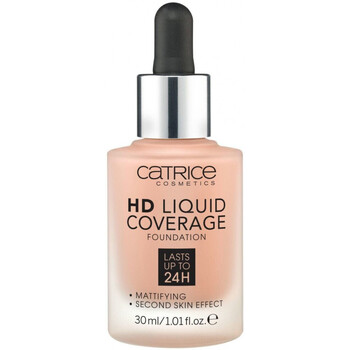 schoonheid Dames Foundations en Concealers Catrice Vloeibare foundation met HD-dekking Beige