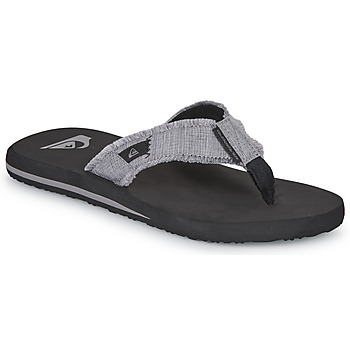 Schoenen Heren Teenslippers Quiksilver MONKEY ABYSS Grijs / Zwart