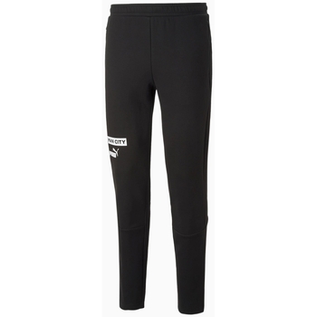 Textiel Heren Broeken / Pantalons Puma MCFC CAS PANT Zwart