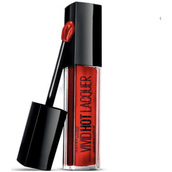 schoonheid Dames Lipstick Maybelline New York Vivid Hot Lacquer lippenstift Rood