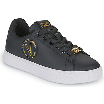 Schoenen Dames Lage sneakers Versace Jeans Couture 74VA3SK3-ZP236 Zwart / Goud