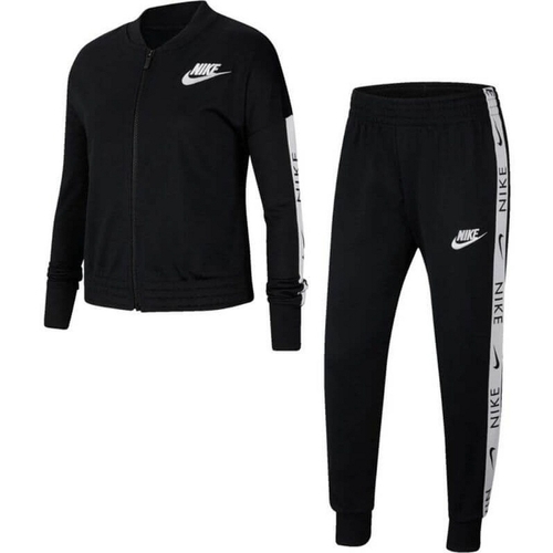 Textiel Meisjes Trainingspakken Nike G NSW TRK SUIT TRICOT Zwart