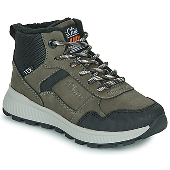 Schoenen Jongens Hoge sneakers S.Oliver 45209-41-701 Grijs