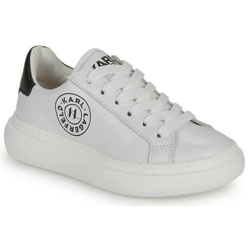 Schoenen Kinderen Lage sneakers Karl Lagerfeld Z29068 Wit