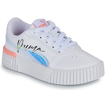 Schoenen Meisjes Lage sneakers Puma Carina 2.0 Crystal Wings PS Wit