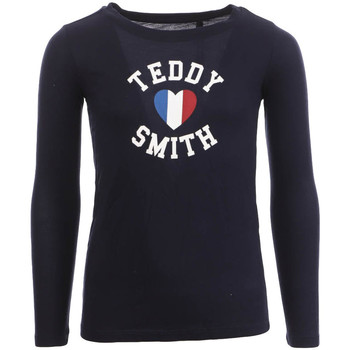 Textiel Meisjes T-shirts & Polo’s Teddy Smith  Blauw