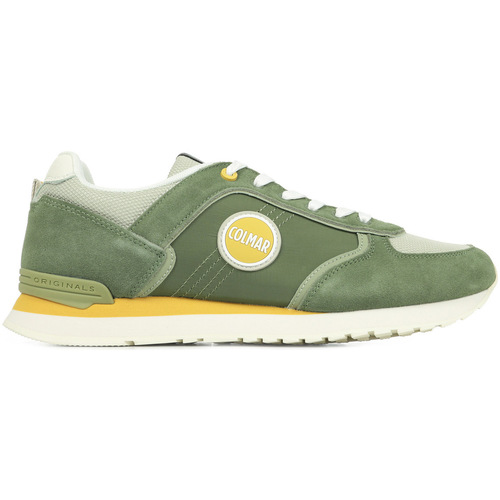 Schoenen Heren Sneakers Colmar Travis Block Groen