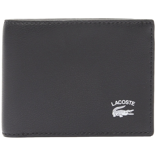 Tassen Heren Portefeuilles Lacoste Billfold Wallet - Noir Zwart