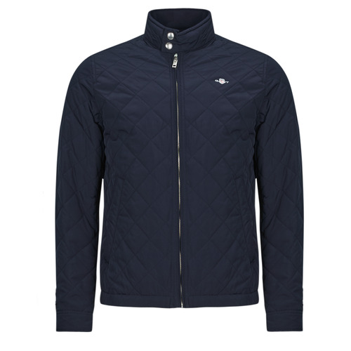 Textiel Heren Wind jackets Gant QUILTED WINDCHEATER Marine