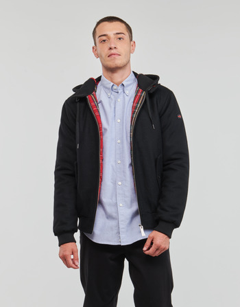 Textiel Heren Wind jackets Harrington TAYLOR-HOODED Zwart