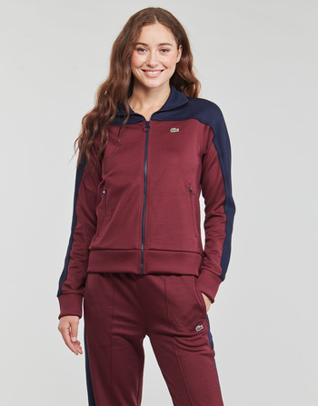 Textiel Dames Trainings jassen Lacoste SF1632-LGI Bordeau / Marine