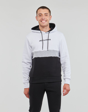 Textiel Heren Sweaters / Sweatshirts Jack & Jones JJEREID BLOCKING SWEAT HOOD Multicolour