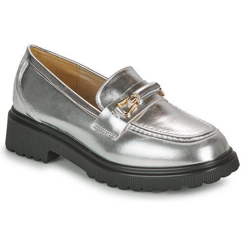 Schoenen Dames Mocassins Moony Mood NEW09 Zilver