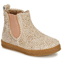 Schoenen Meisjes Laarzen Bisgaard SIGGI Beige / Bruin