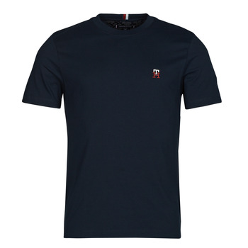 Textiel Heren T-shirts korte mouwen Tommy Hilfiger SMALL IMD TEE Marine