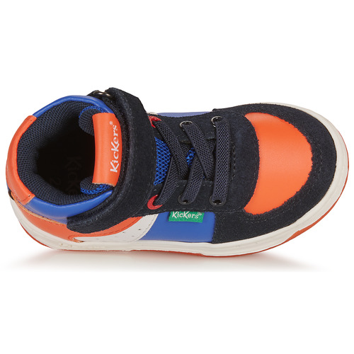 Kickers KICKALIEN Marine / Blauw / Oranje